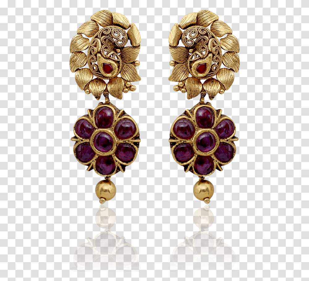 Royal Ruby Antique Stud Earring, Jewelry, Accessories, Accessory, Brooch Transparent Png