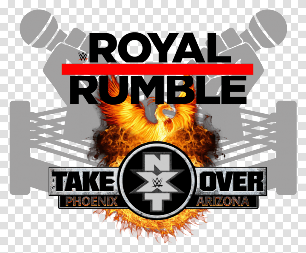 Royal Rumble And Nxt Takeover Preview, Advertisement, Poster, Flyer, Paper Transparent Png