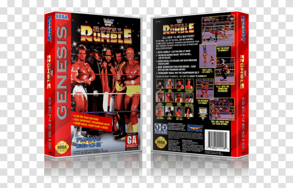 Royal Rumble Sega Genesis, Poster, Advertisement, Flyer, Paper Transparent Png