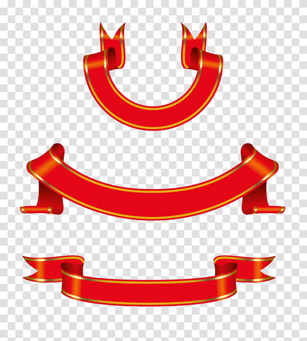 Royal Scroll Banner, Alphabet, Horseshoe Transparent Png