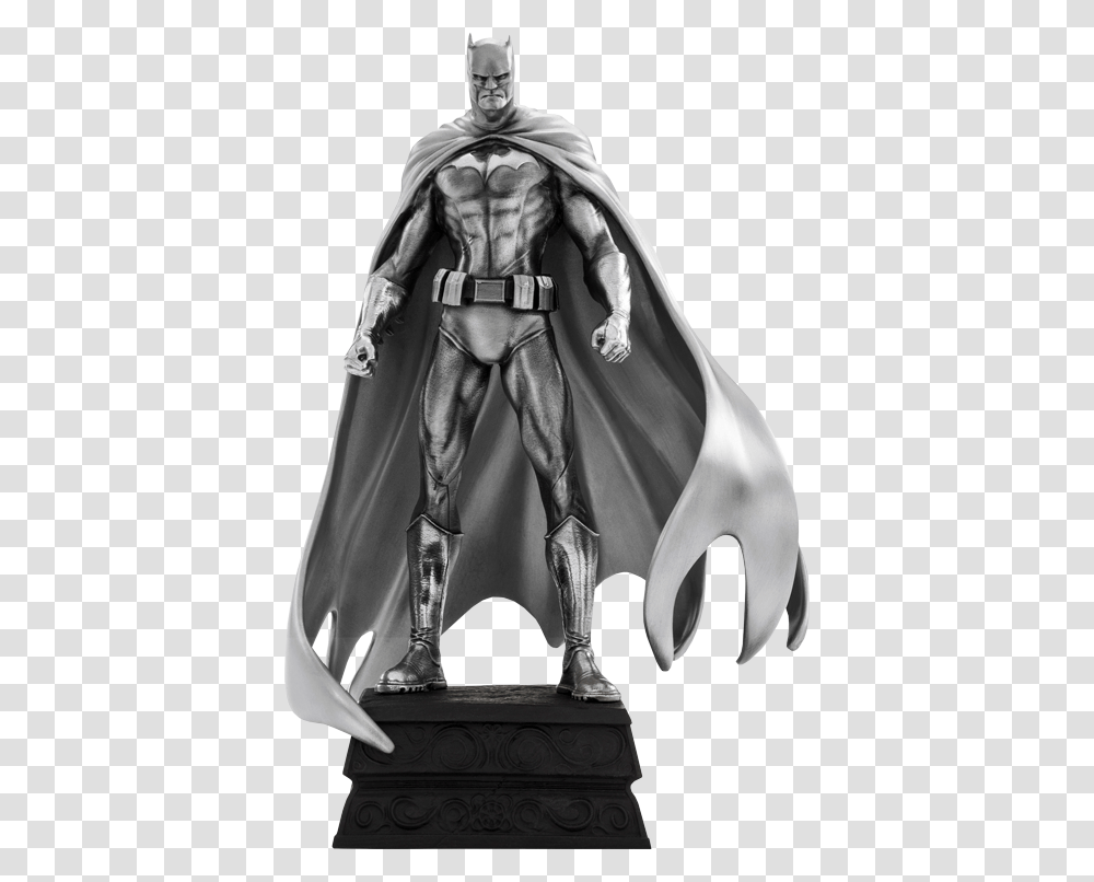 Royal Selangor Batman Figurine, Apparel, Cape, Person Transparent Png