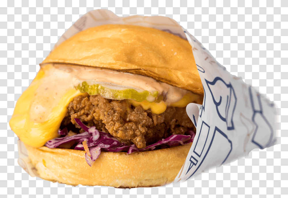Royal Stacks Chicken Burger, Food, Bread Transparent Png