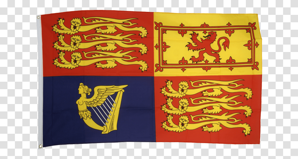Royal Standard Flag, Emblem, Logo Transparent Png