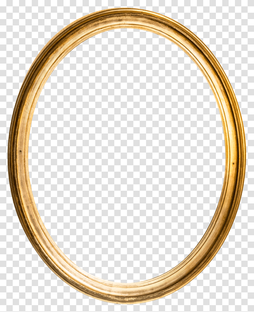 Royal Vector Oval Frame Death Gold Frame, Mirror Transparent Png