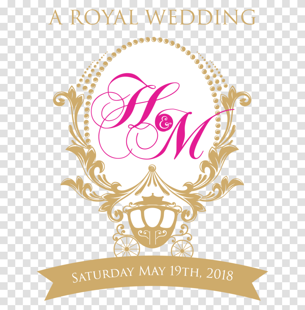 Royal Wedding Logo, Poster, Advertisement Transparent Png