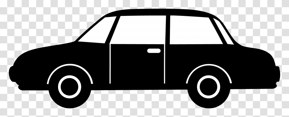 Royalty Free Car Clip Art Black Car Clipart Background, Vehicle, Transportation, Caravan, Pickup Truck Transparent Png