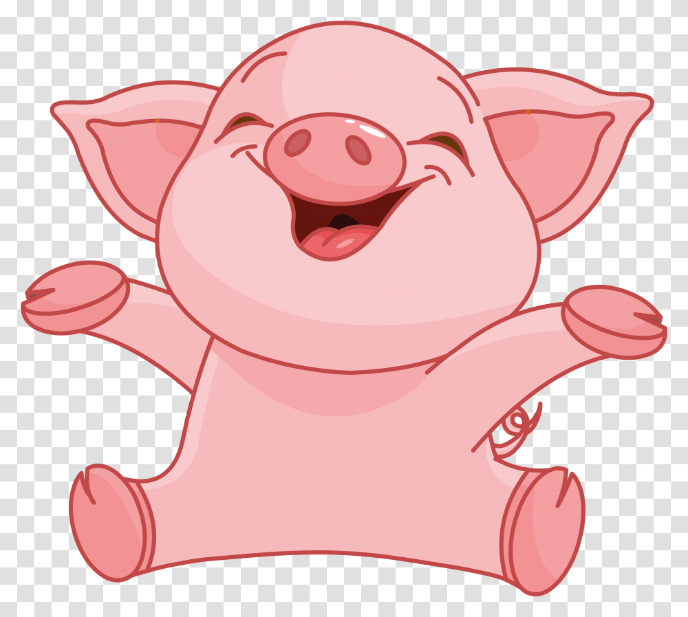 Royalty Free Domestic Cartoon Pig Free Clipart Hq Clipart, Animal, Mammal, Sunglasses, Accessories Transparent Png