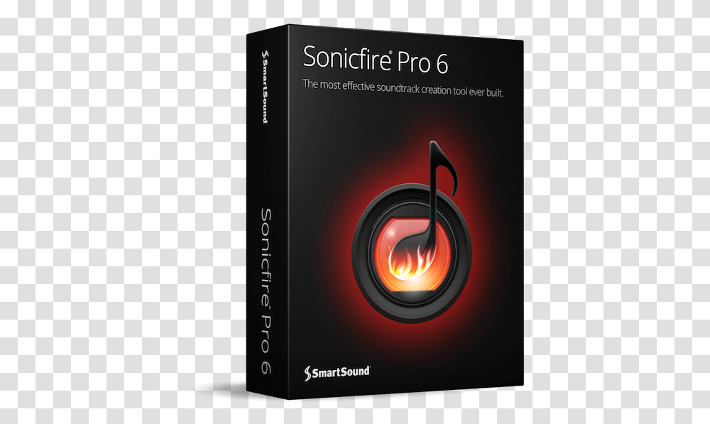 Royalty Free Music Soundtrack Smartsound Sonicfire Pro 2, Flame, Electronics, Camera Lens, Advertisement Transparent Png