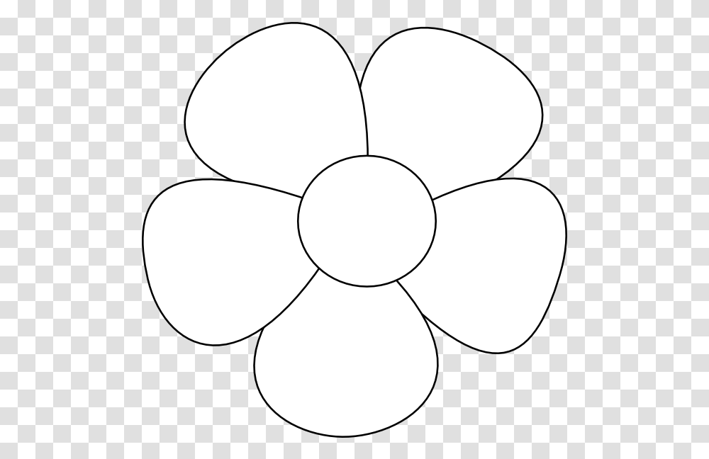 Royalty Free Stock Flowers Files Blank Flower Outline, Machine, Propeller, White, Texture Transparent Png