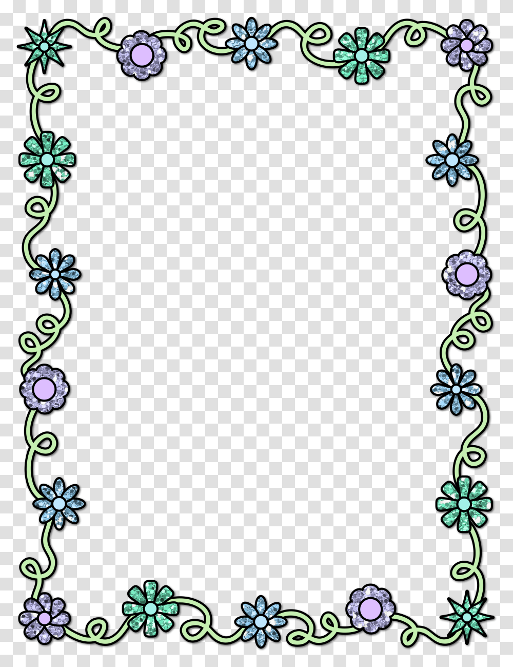 Royalty Free Stock Microsoft Techflourish Collections Border Flower Design Drawing, Floral Design, Pattern Transparent Png