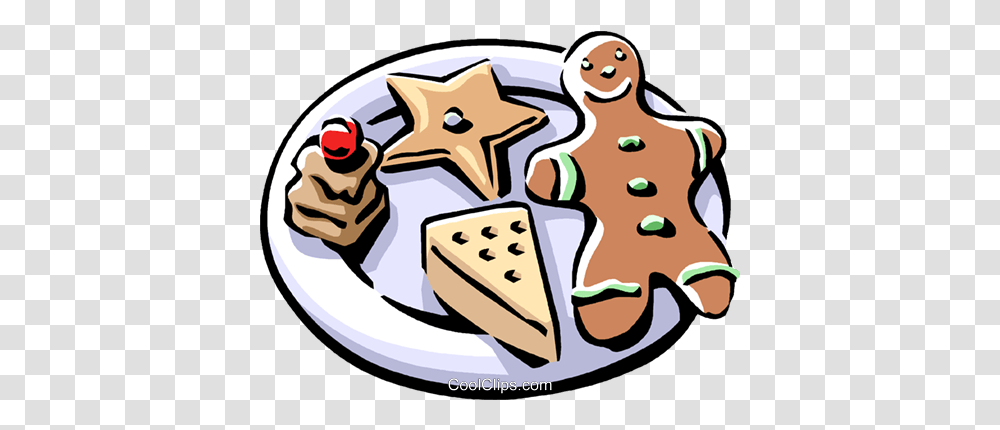 Royalty Free Vector Clip Clipart, Cookie, Food, Biscuit, Gingerbread Transparent Png