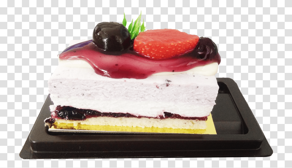 Royo Blueberry Slice Cake Fresh, Plant, Dessert, Food, Birthday Cake Transparent Png