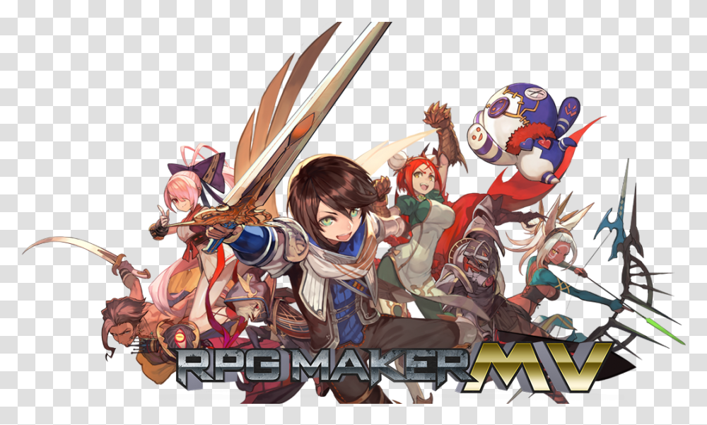 Rpg Maker Mv Trinity Resources, Person, Duel, Comics, Book Transparent Png