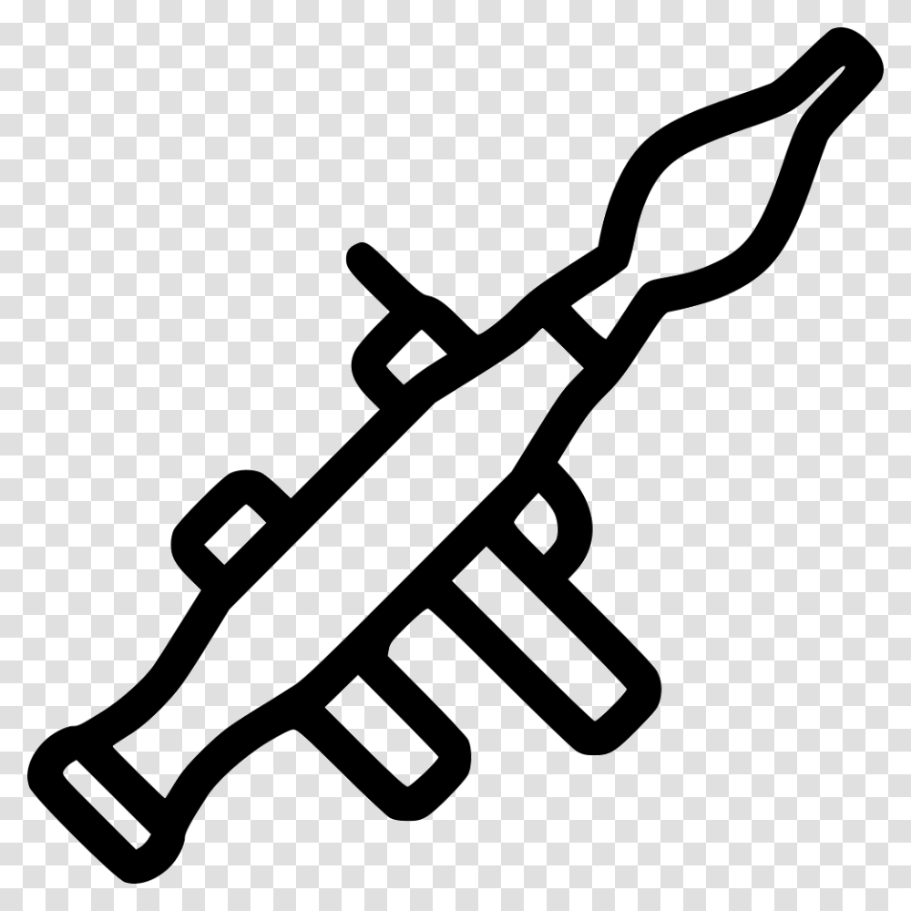 Rpg, Shovel, Tool, Hammer, Stencil Transparent Png