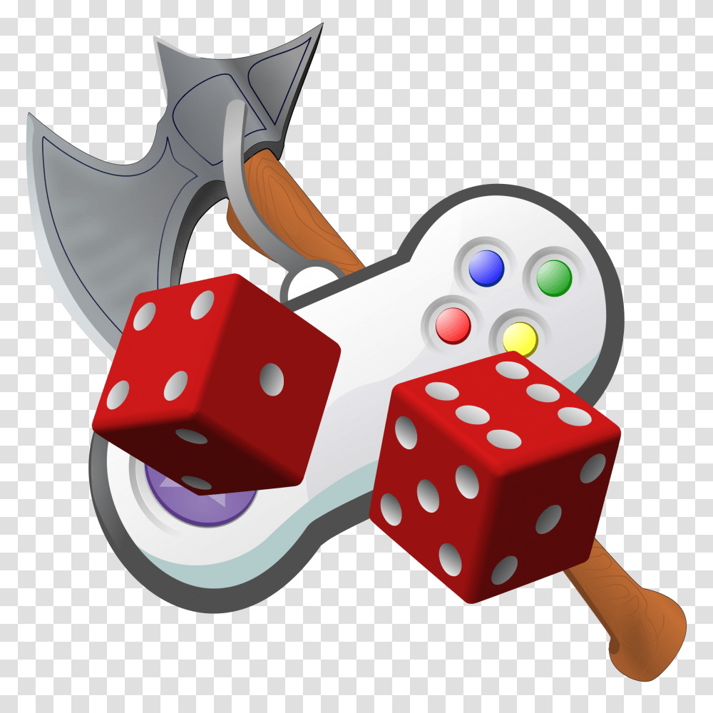 Rpg Video Game, Axe, Tool, Dice Transparent Png