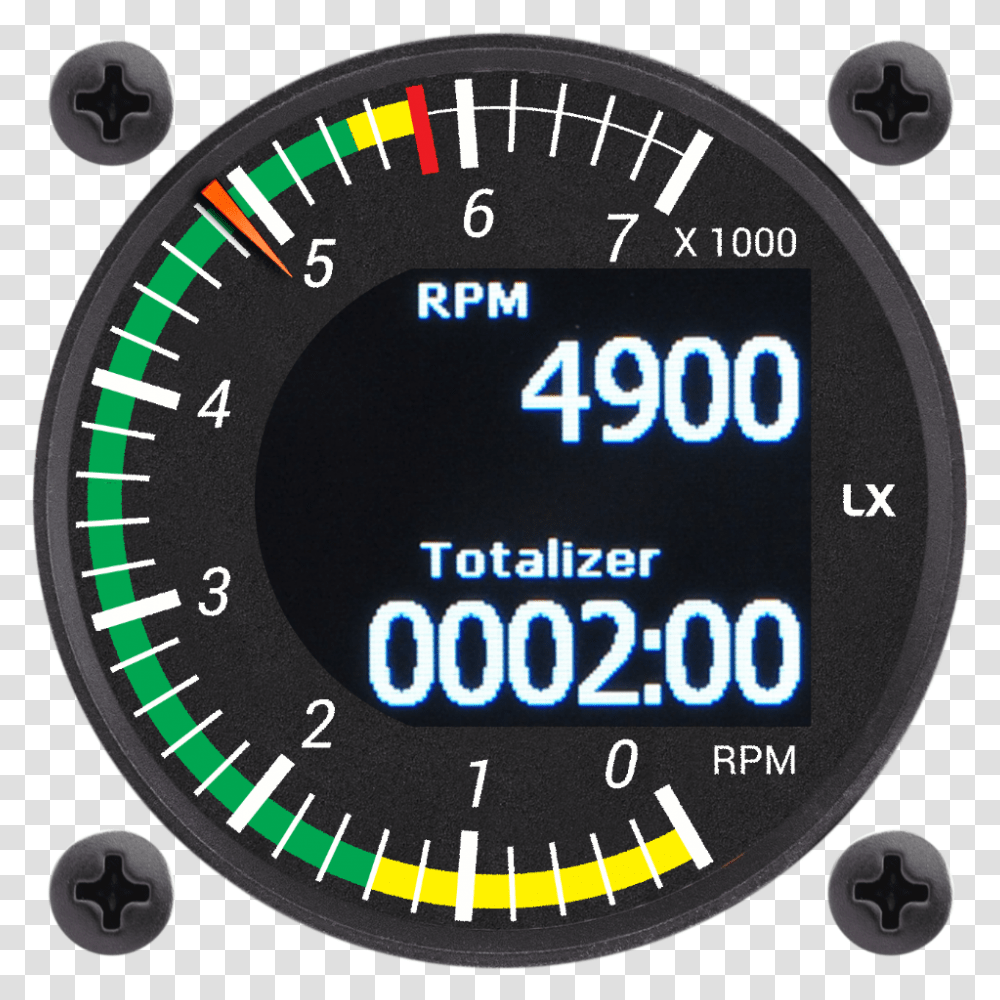 Rpm Indicator Lx Navigation Tachometer, Gauge Transparent Png