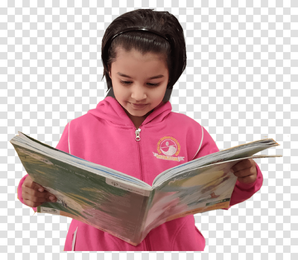Rps Narnaul Reading, Book, Person, Girl Transparent Png