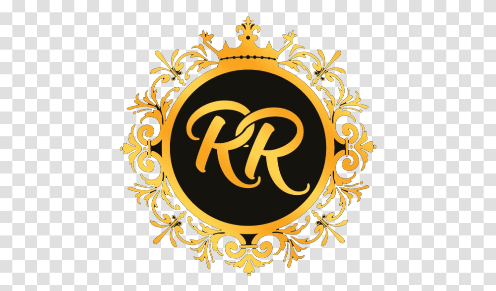 Rr Gold Illustration, Text, Symbol, Label, Emblem Transparent Png