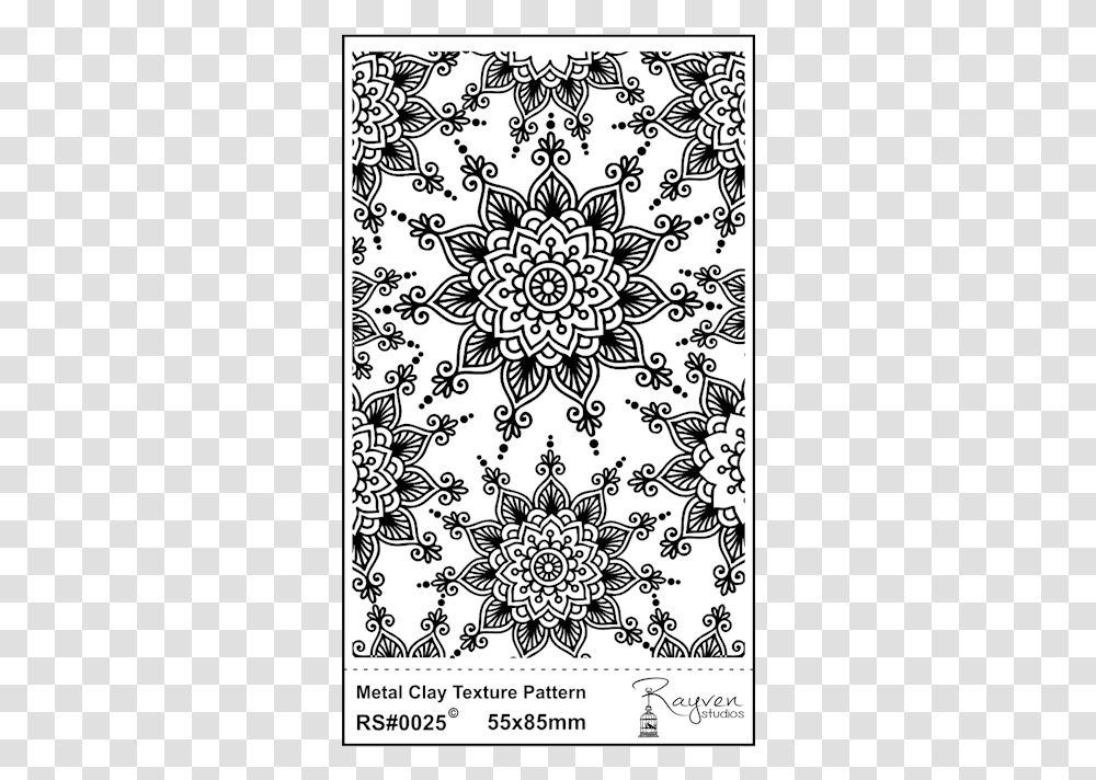 Rs Laser Texture Paper Circle, Floral Design, Pattern Transparent Png