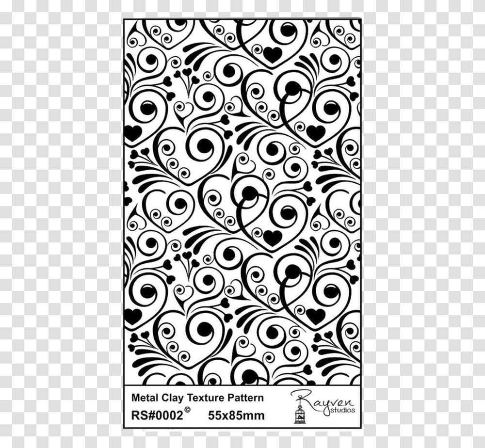 Rs Laser Texture Paper Circle, Pattern, Floral Design Transparent Png