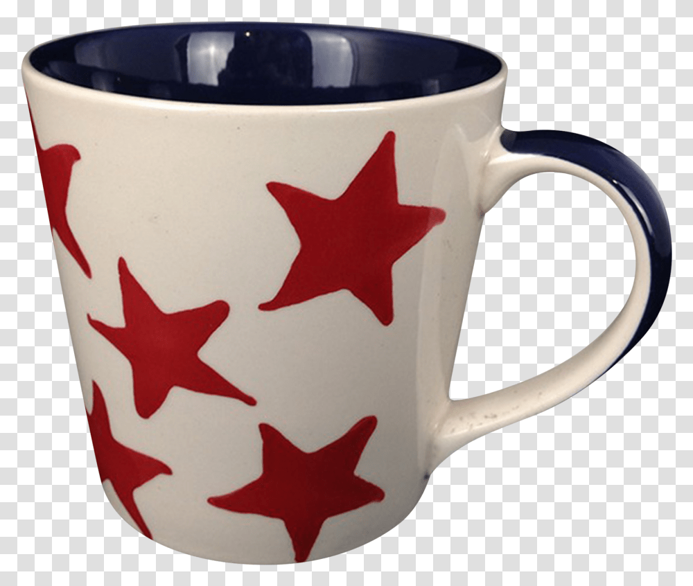 Rs Red Star American Mug 18 Oz Mug, Coffee Cup, Ketchup Transparent Png