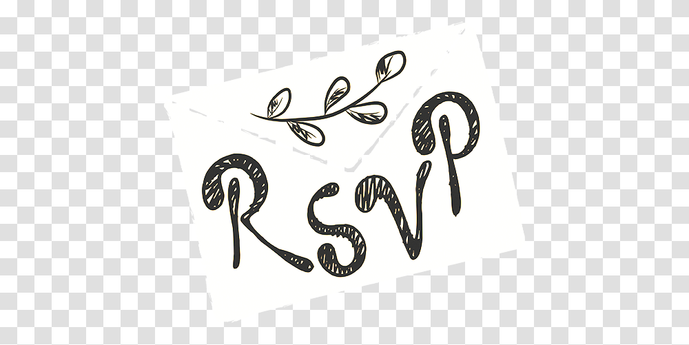 Rsvp Letter Word Art Illustration, Text, Label, Alphabet, Handwriting Transparent Png