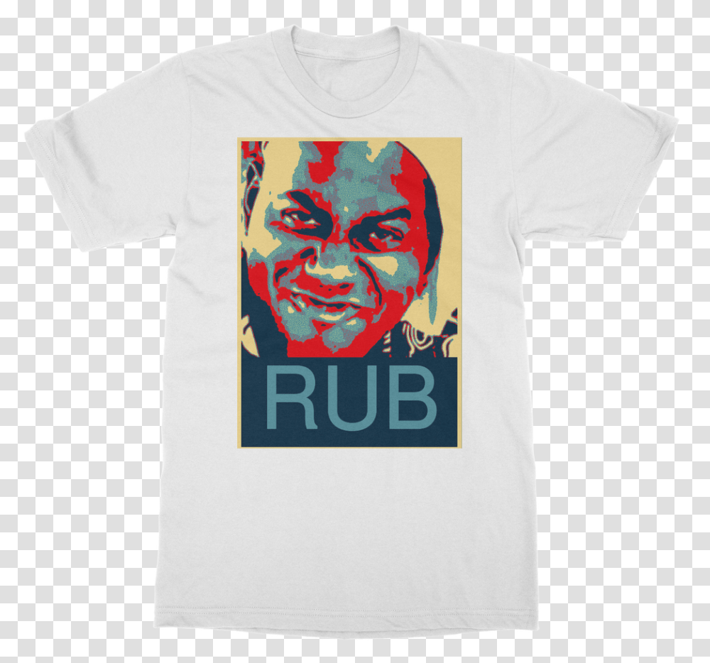 Rub Pop Art Design Classic Adult T Shirt Ainsley Harriott Memes Rub, Apparel Transparent Png