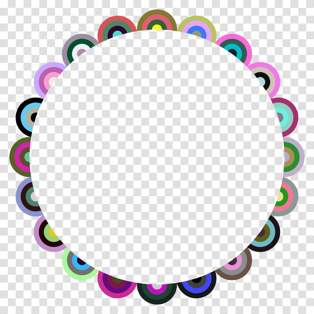 Rubber Band Clipart Circle Frame Color, Balloon Transparent Png