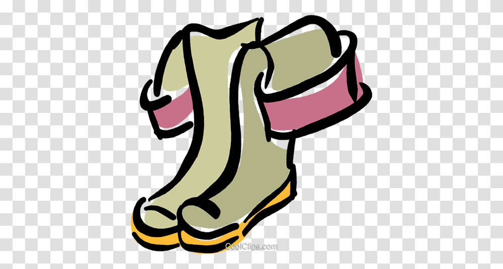 Rubber Bootship Waders Royalty Free Vector Clip Art Illustration, Apparel, Footwear, Dynamite Transparent Png