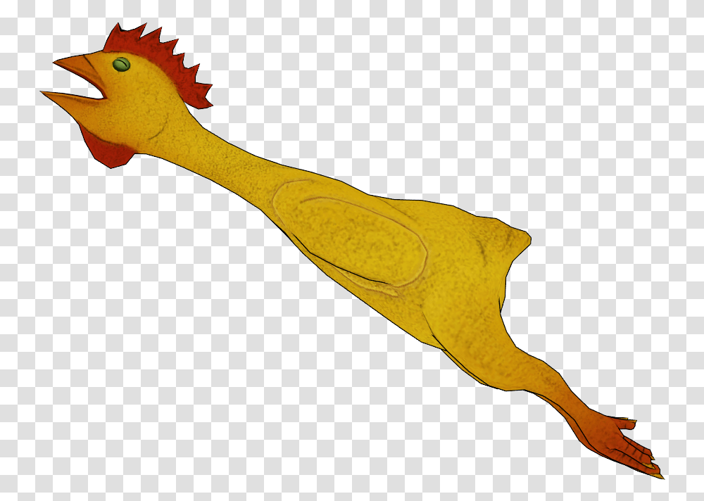 Rubber Chicken Rubber Chicken, Animal, Bird, Reptile, Cutlery Transparent Png