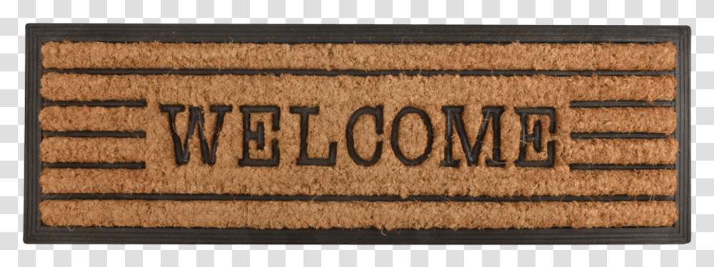 Rubber Doormatcoir Welcome Label, Rug Transparent Png