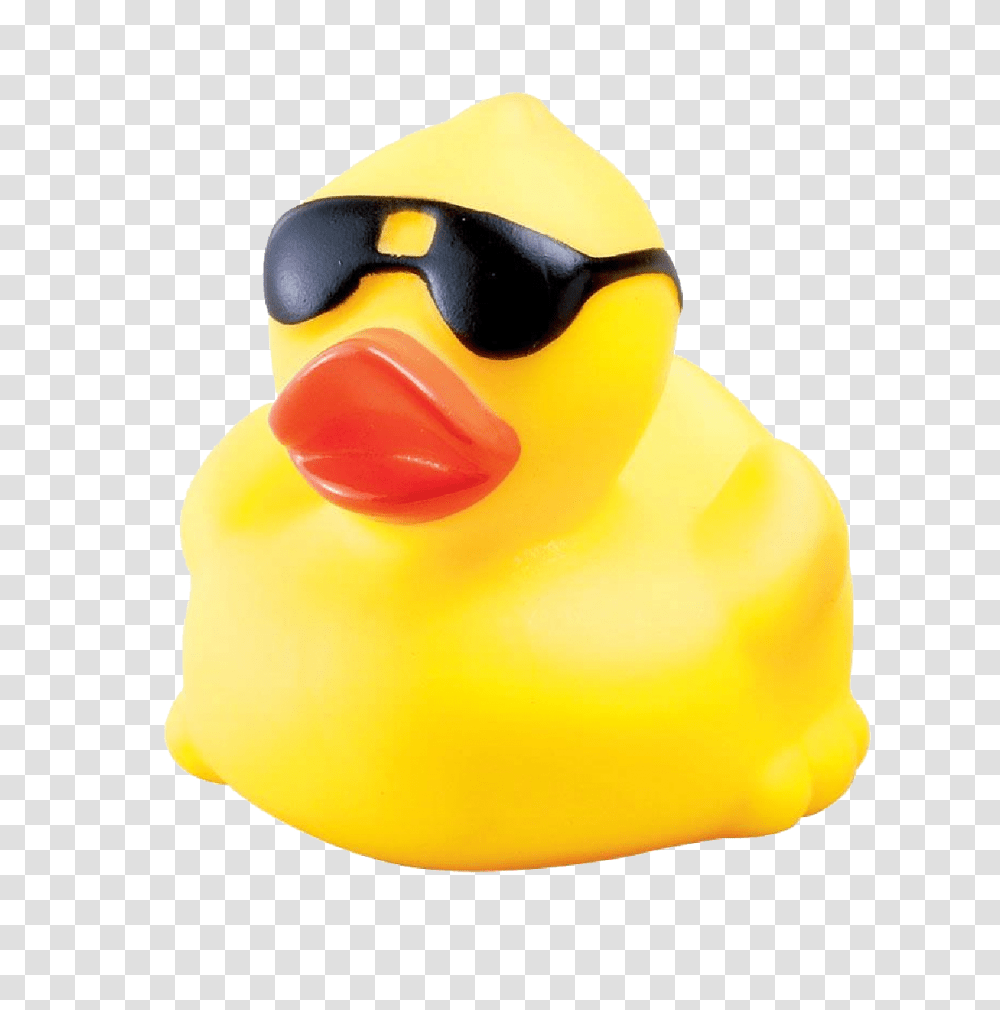 Rubber Duck, Beak, Bird, Animal, Sunglasses Transparent Png