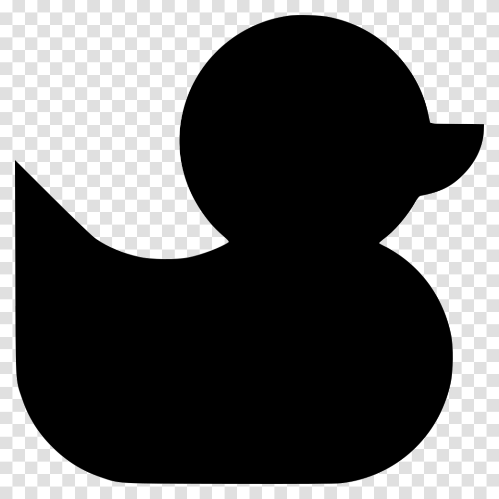 Rubber Duck Rubber Duck Icon, Silhouette, Stencil, Logo Transparent Png