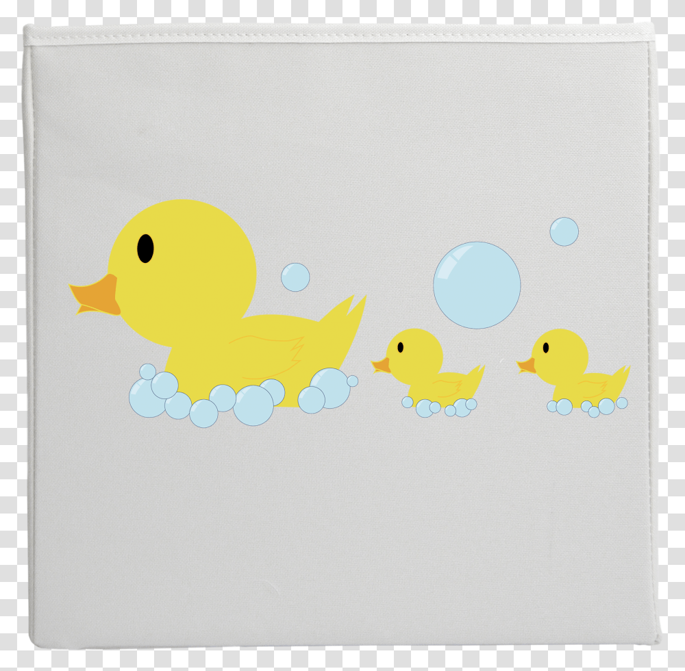 Rubber Duckies Storage Bin Duck, Bird, Animal, Art, White Board Transparent Png