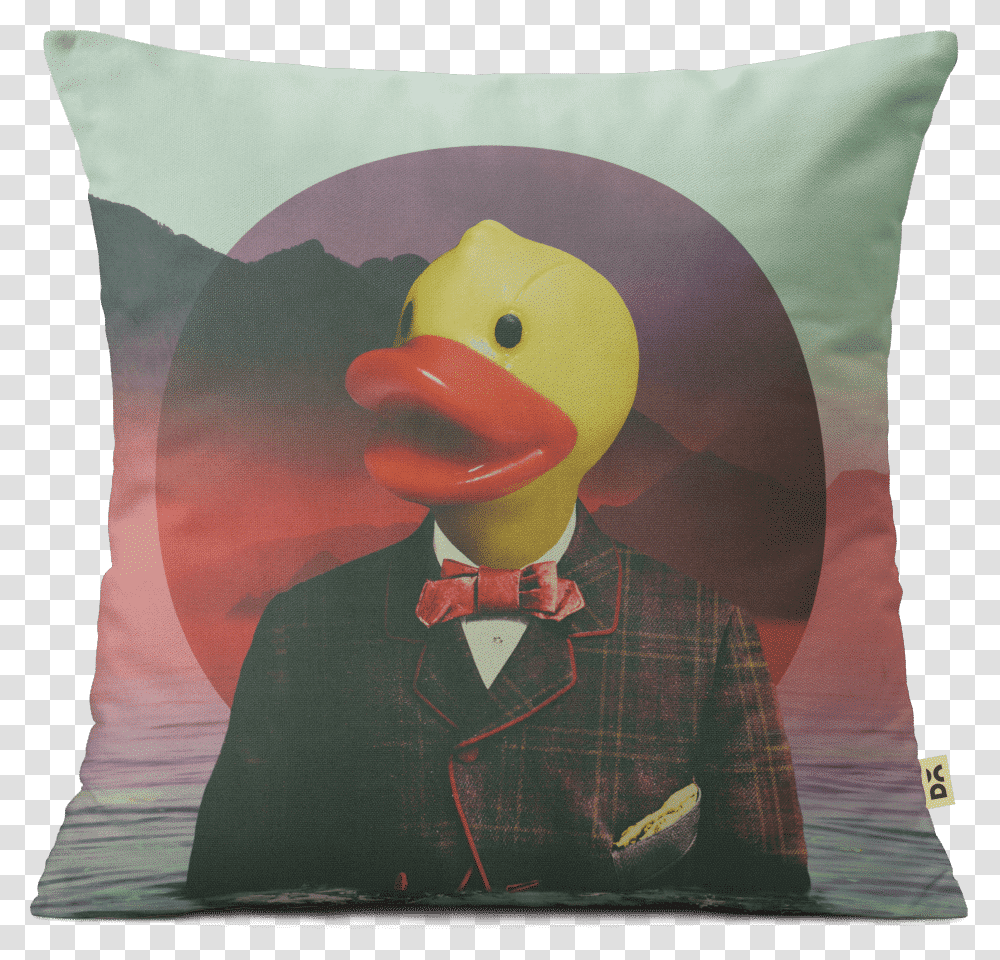 Rubber Ducky, Pillow, Cushion, Painting Transparent Png
