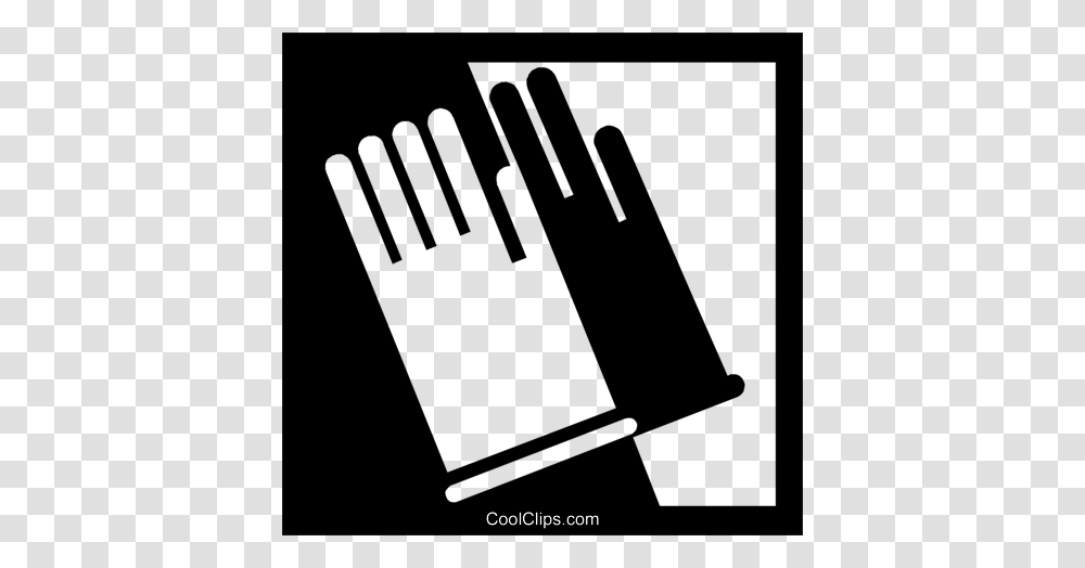 Rubber Gloves Royalty Free Vector Clip Art Illustration, Cutlery, Metropolis, City Transparent Png