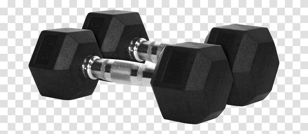 Rubber Hex Dumbbell Dumbell, Adapter, Machine, Plug, Axle Transparent Png