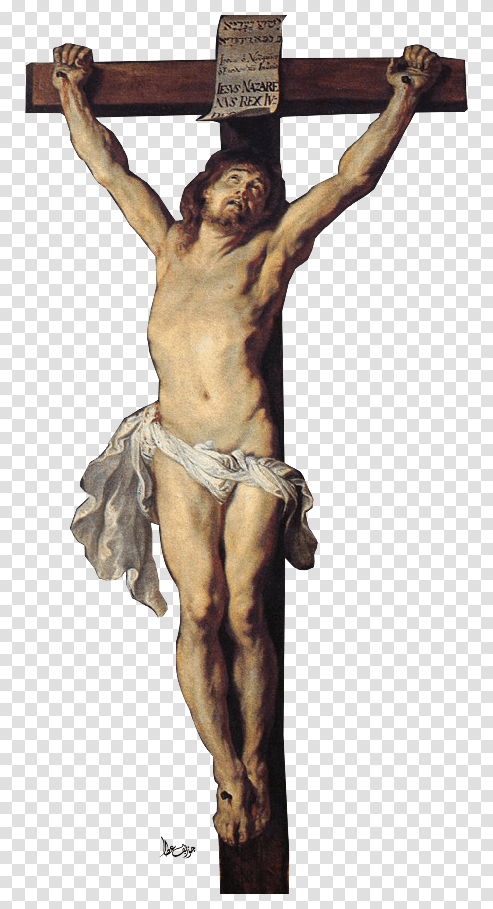 Rubens Drawing Jesus Cross Jesus Christ, Crucifix, Person, Human Transparent Png