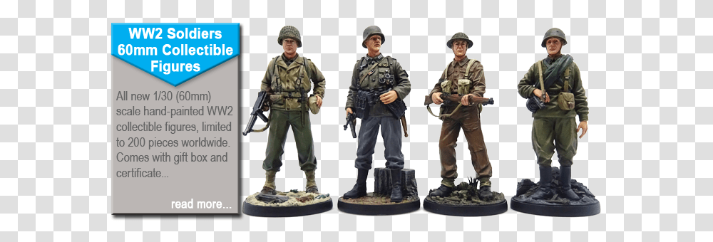 Rubicon Models Figures 1, Person, Military Uniform, Army, Armored Transparent Png