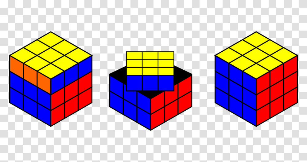 Rubik Cube, Pac Man, Toy Transparent Png