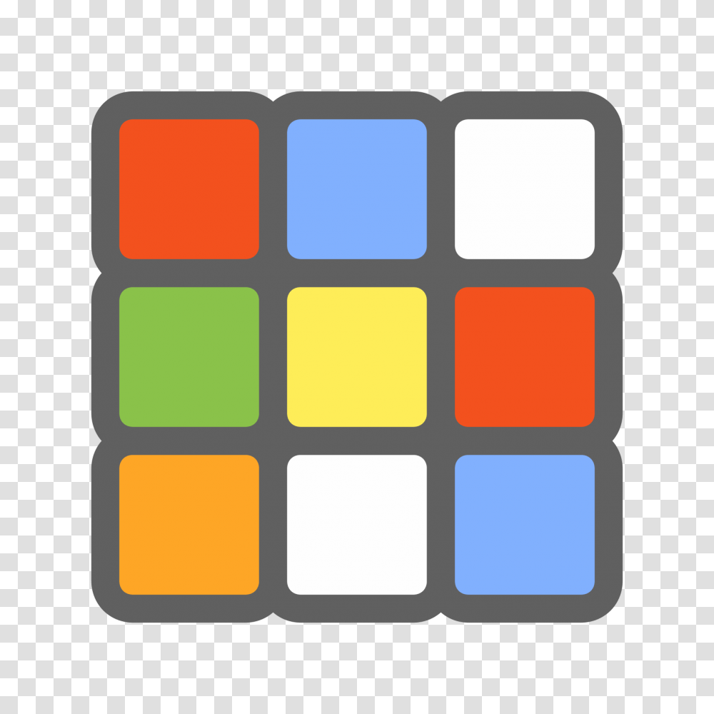 Rubik Cube, Paint Container, Palette, Rubix Cube Transparent Png