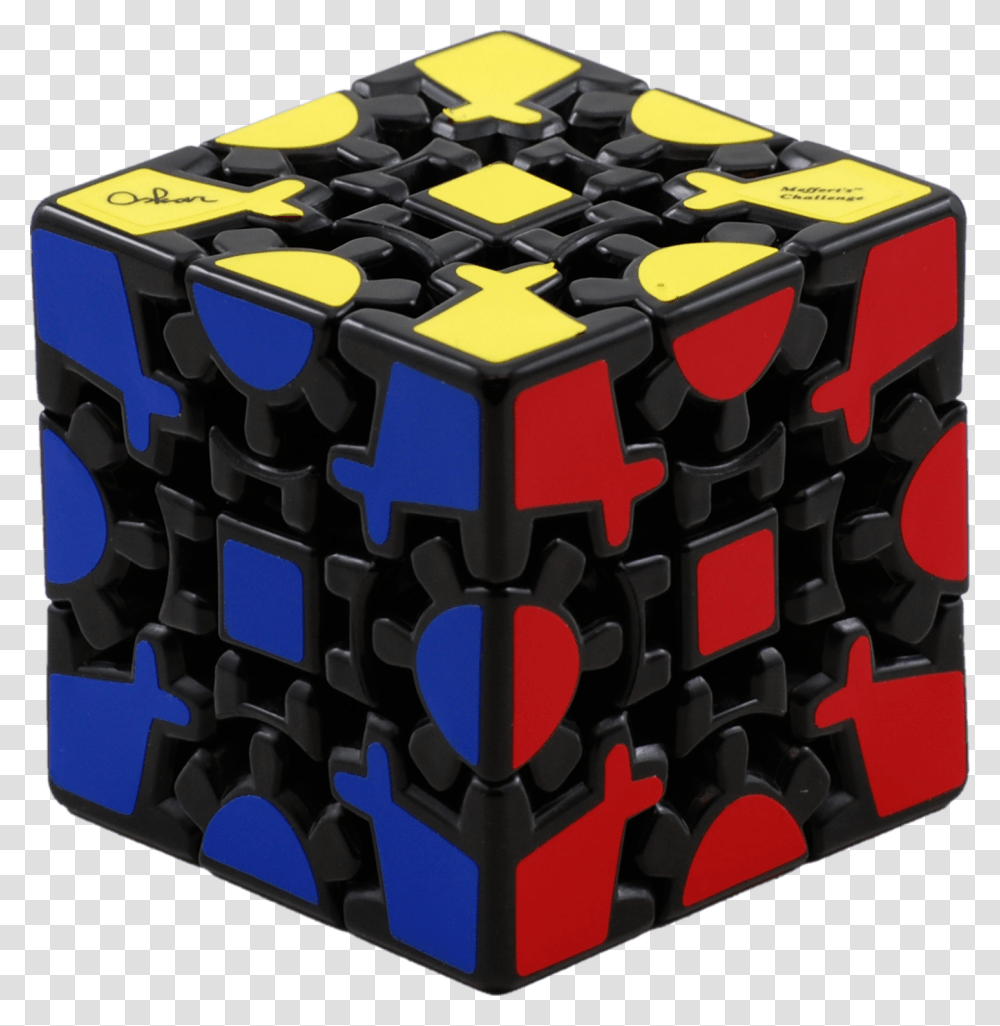 Rubikquots Cube Gear Cube Rubik's Cube Gear, Rubix Cube Transparent Png