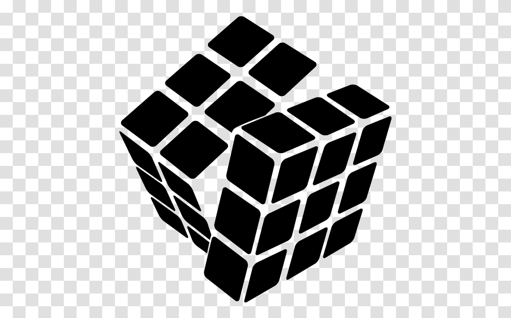 Rubiks Cube Black And White, Grenade, Bomb, Weapon, Weaponry Transparent Png
