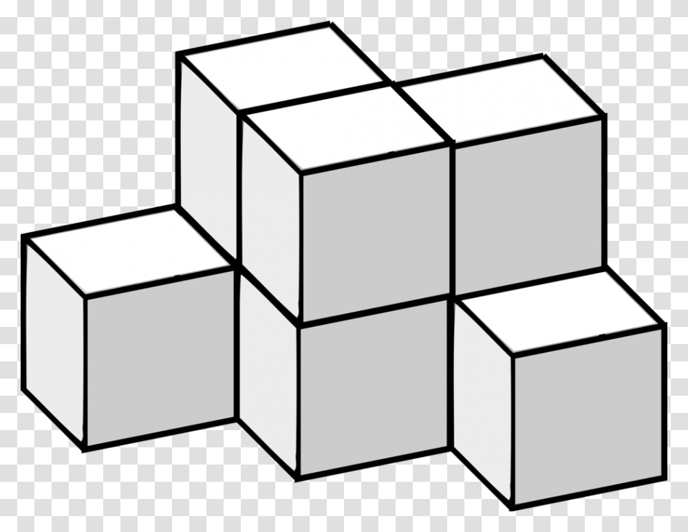 Rubiks Cube Three Dimensional Space Paper Shape, Rubix Cube, Diagram, Plot, Box Transparent Png