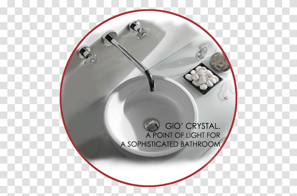 Rubinetterie Giulini Gio' Crystal Bathroom Sink, Sink Faucet, Basin Transparent Png