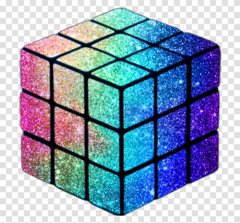 Rubixcube Rubix Cube Carbon Fiber Mirror Cube, Rug Transparent Png