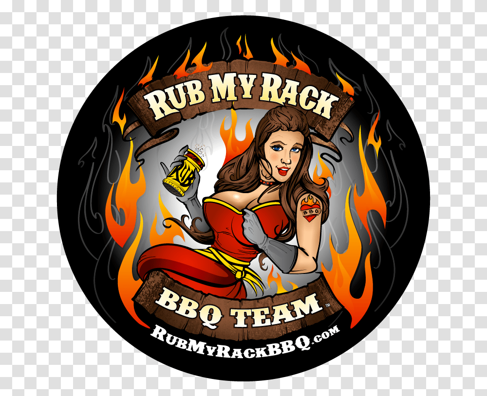 Rubmyrack Pin Up Bbq, Person, Human, Poster, Advertisement Transparent Png