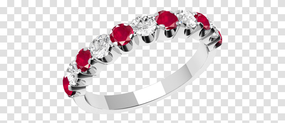 Ruby And Diamond Ring For Women In 18ct White Gold Pre Engagement Ring, Jewelry, Accessories, Accessory, Bracelet Transparent Png