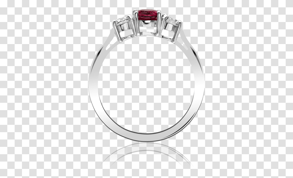 Ruby Diamond Trinity Ring Engagement Ring, Accessories, Accessory, Jewelry, Platinum Transparent Png