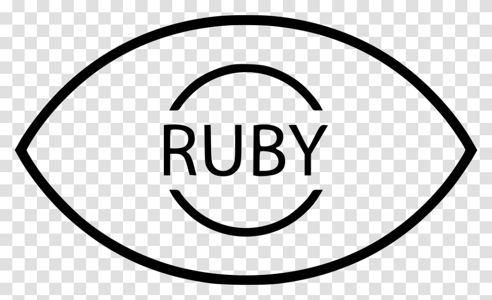 Ruby Eye Programming Circle, Oval, Label, Logo Transparent Png